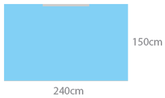 Coverline Клейке хірургічне покриття (IS) 240см х 150см